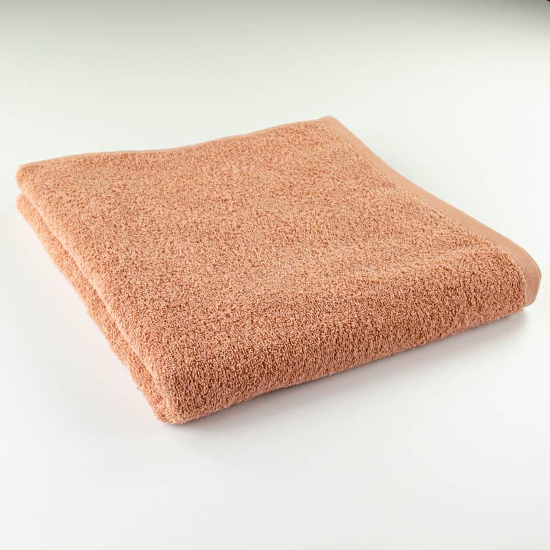 Полотенце махровое для душа GM Textile 400 г/м2 70х140 см Темно-бежевый (rm400-140-dbeg)