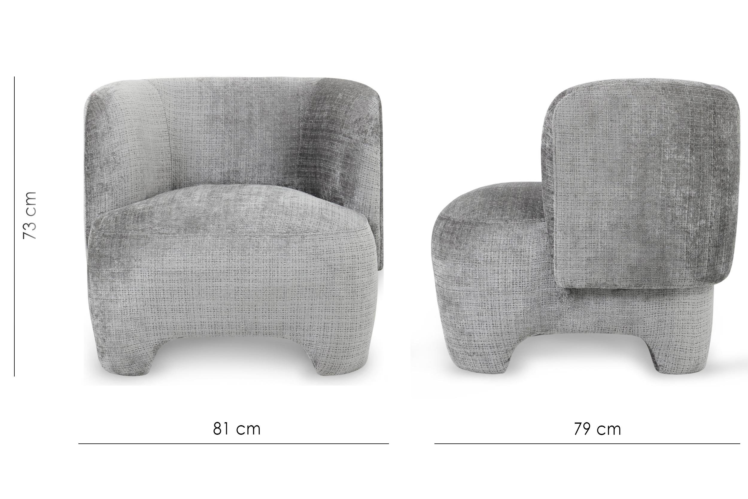 Крісло Evan River stone charm (13876) - фото 4 Крісло Evan River stone charm (13876) - фото 4