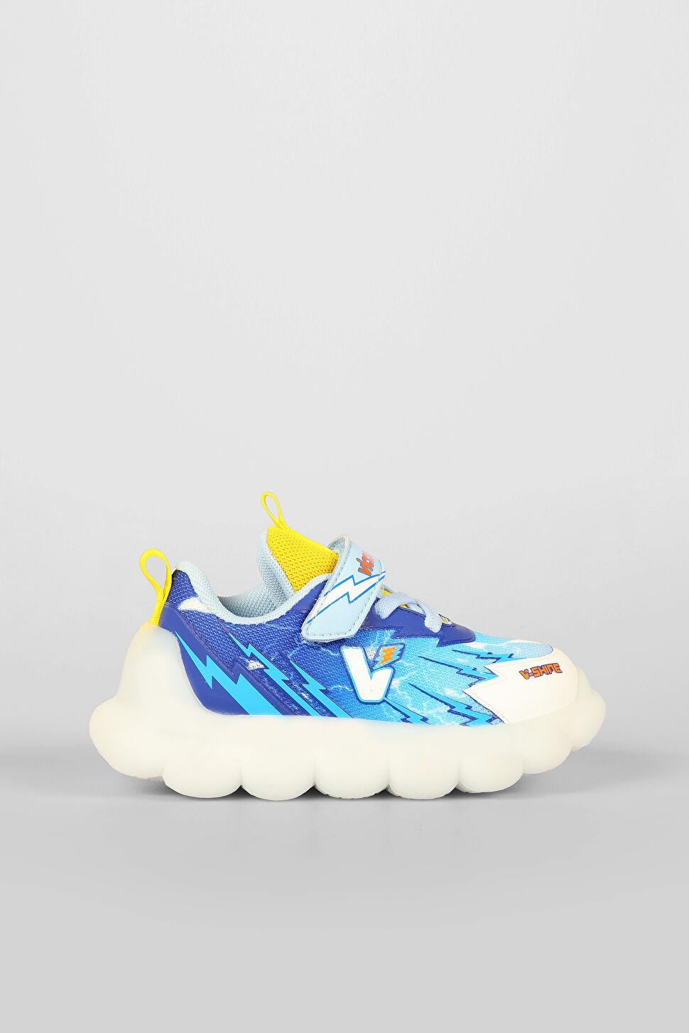 Кроссовки для мальчика Vicco Flash с подсветкой подошвы р. 30 длина стопы 19 см Темно-синий (3486408684306)