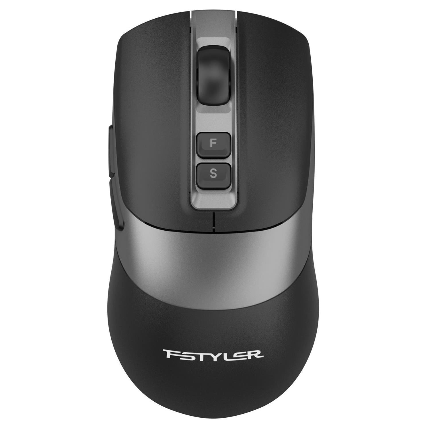 Компьютерная мышка беспроводная A4Tech Fstyler FB50CS Bluetooth/2,4 ГГц Black (FB50CS Plus Black)