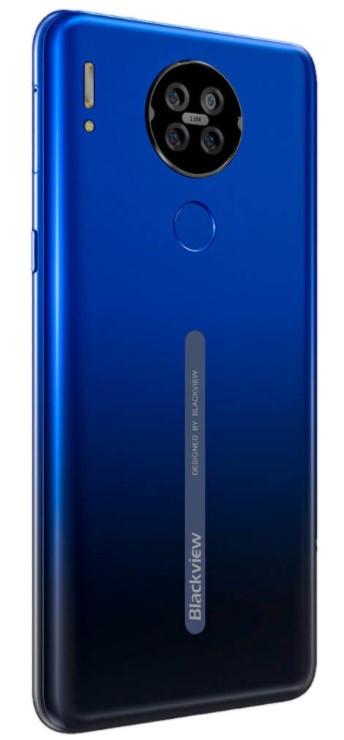 Смартфон Blackview A80S 4/64Gb Blue - фото 3