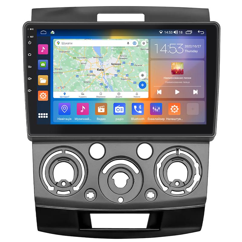 Штатная магнитола Lesko для Ford Everest II 2006-2009 экран 9" 2/32Gb CarPlay 4G Wi-Fi GPS Prime