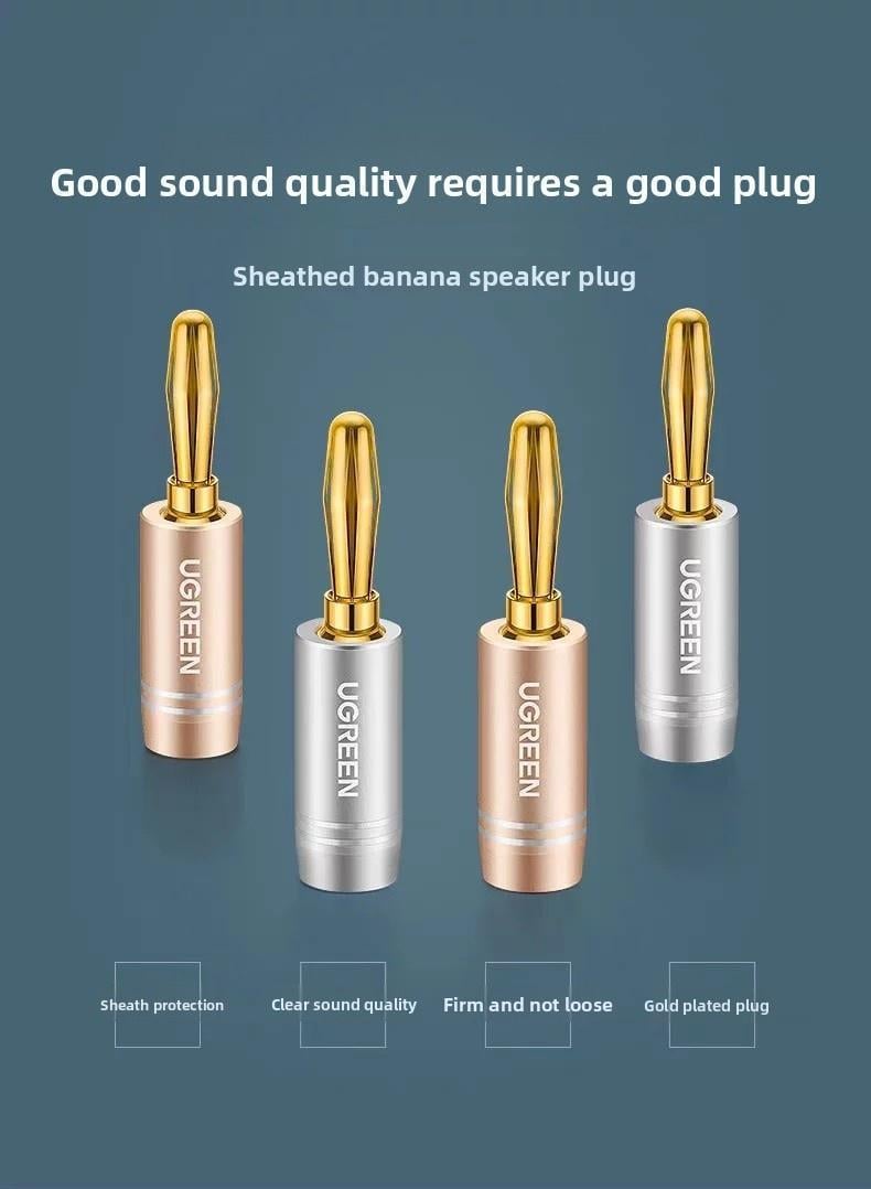 Конектор Ugreen RJ45 4 шт. Золотий та срібний (50382) - фото 2 Конектор Ugreen RJ45 4 шт. Золотий та срібний (50382) - фото 2