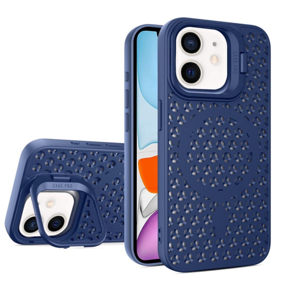 Противоударный чехол с подставкой Cosmic Grater Stand for Apple iPhone 11 Blue