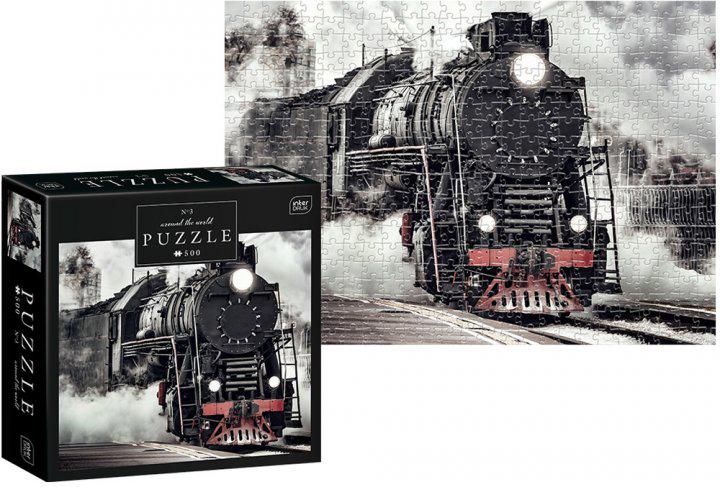 Пазли тришарові панорамні InterDRUK Around the World 326096 (5902277326096)