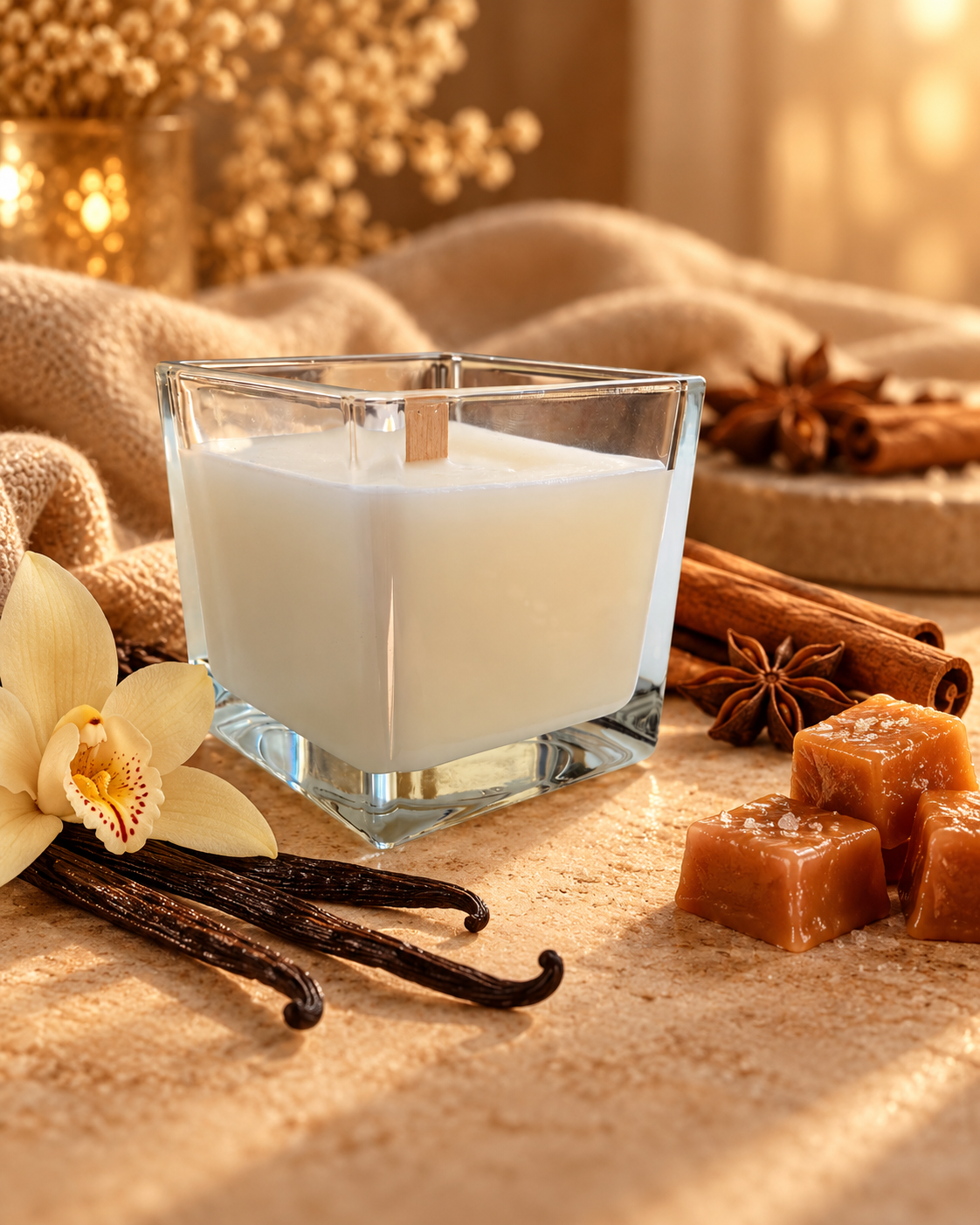 Свеча ароматическая Franterro Prism Vanilla Spicy 280 г (FRN-1114) Свеча ароматическая Franterro Prism Vanilla Spicy 280 г (FRN-1114)