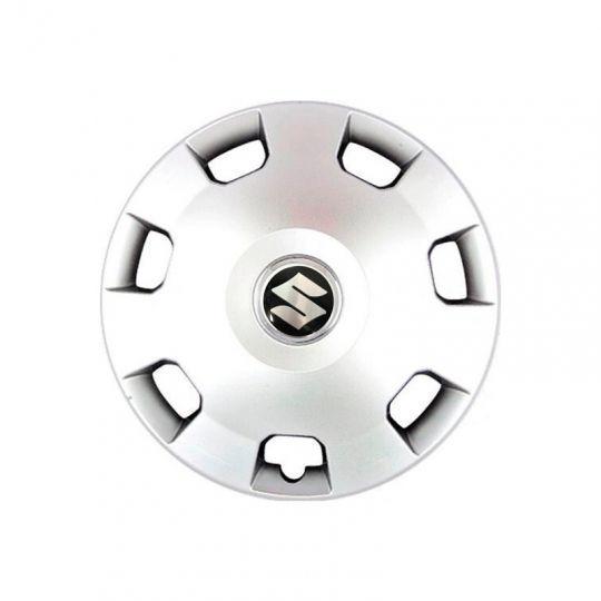 Автомобильные колпаки SKS 207 R14 с логотипом Suzuki 4 шт. Серебристый