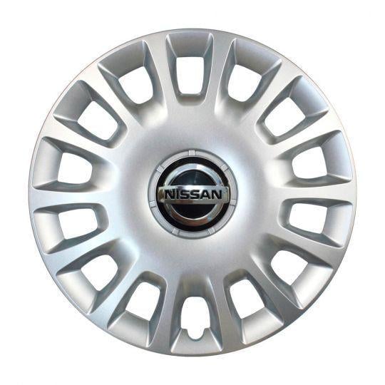 Автомобильные колпаки SKS 214 R14 с логотипом Nissan 4 шт. Серебристый Автомобильные колпаки SKS 214 R14 с логотипом Nissan 4 шт. Серебристый