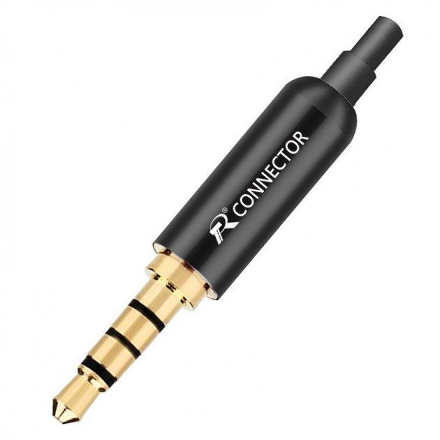 Штекер акустичний R Connector Banana Plug Black (A48430)