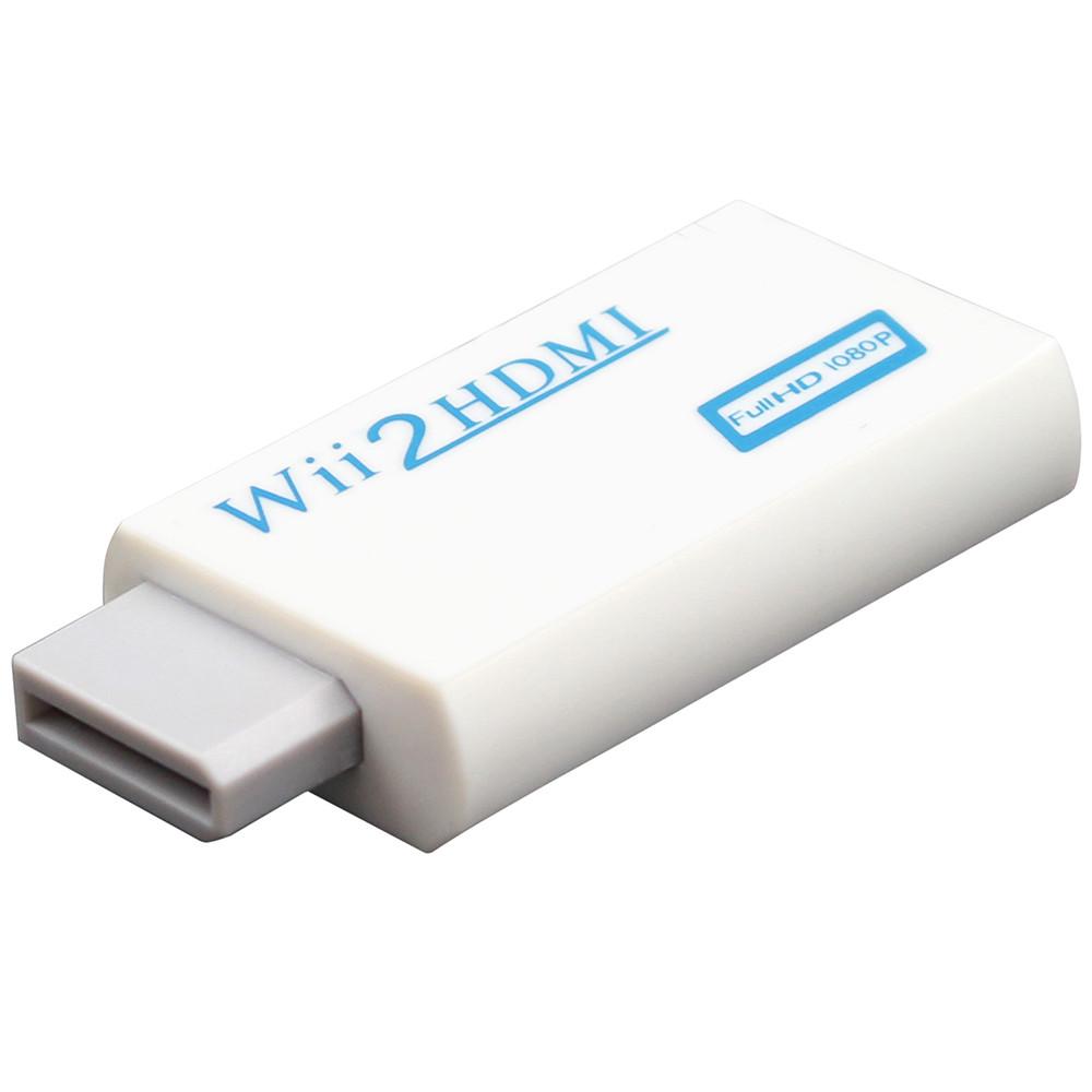 Переходник-конвертер видео/аудио Nintendo Wii to HDMI 1080p White (286990)
