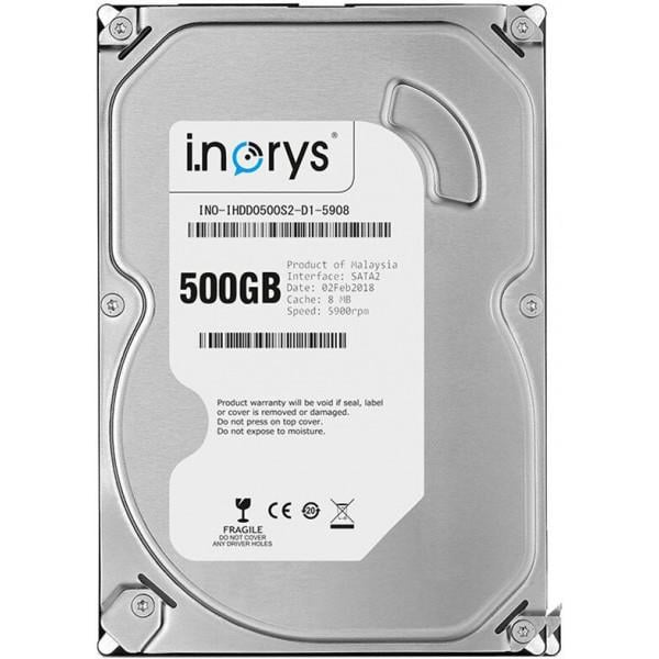 Жорсткий дискI.Norys 3.5" 500GB  (INO-IHDD0500S2-D1-5908) (1043-1029) - фото 1