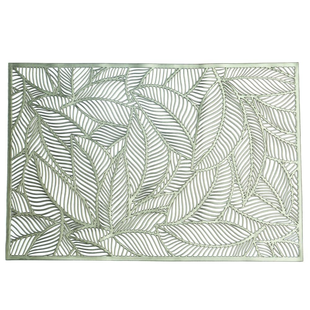 Коврик для сервировки Антуриум Серебро (8600-026)