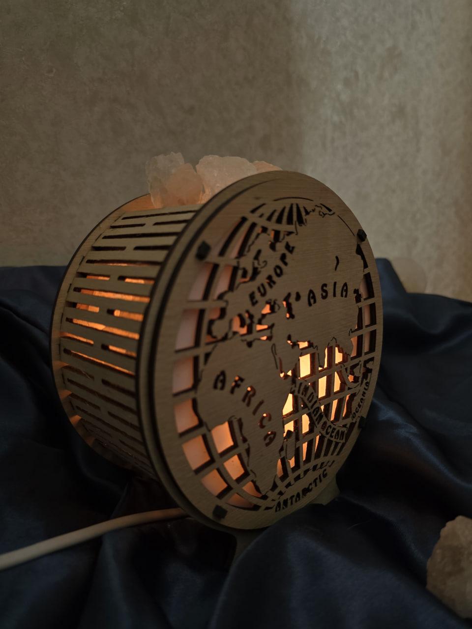 Соляний світильник лампа (663361265-05) - фото 4 Соляний світильник лампа (663361265-05) - фото 4