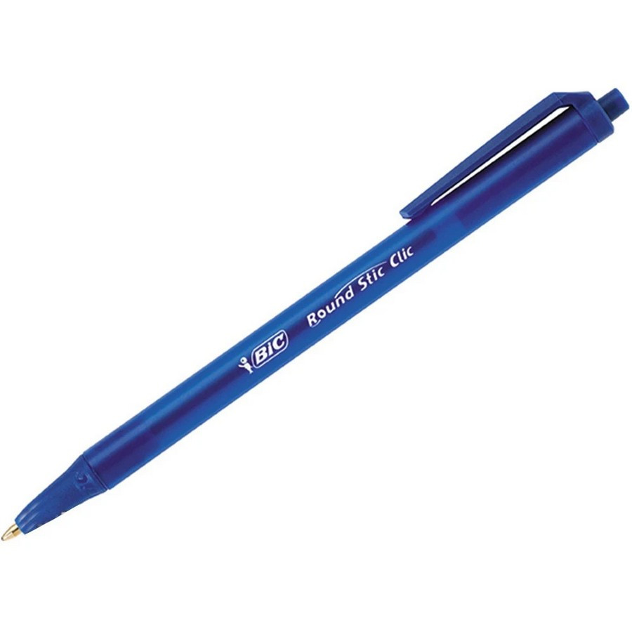 Письмова ручка BIC Round Stic Clic Синій (2838727133)
