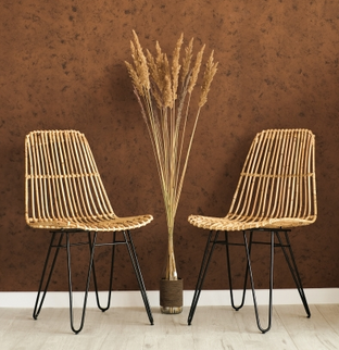 Стул плетеный Коста из ротанга на металлических ножках (sk10861) - фото 2 Стул плетеный Коста из ротанга на металлических ножках (sk10861) - фото 2