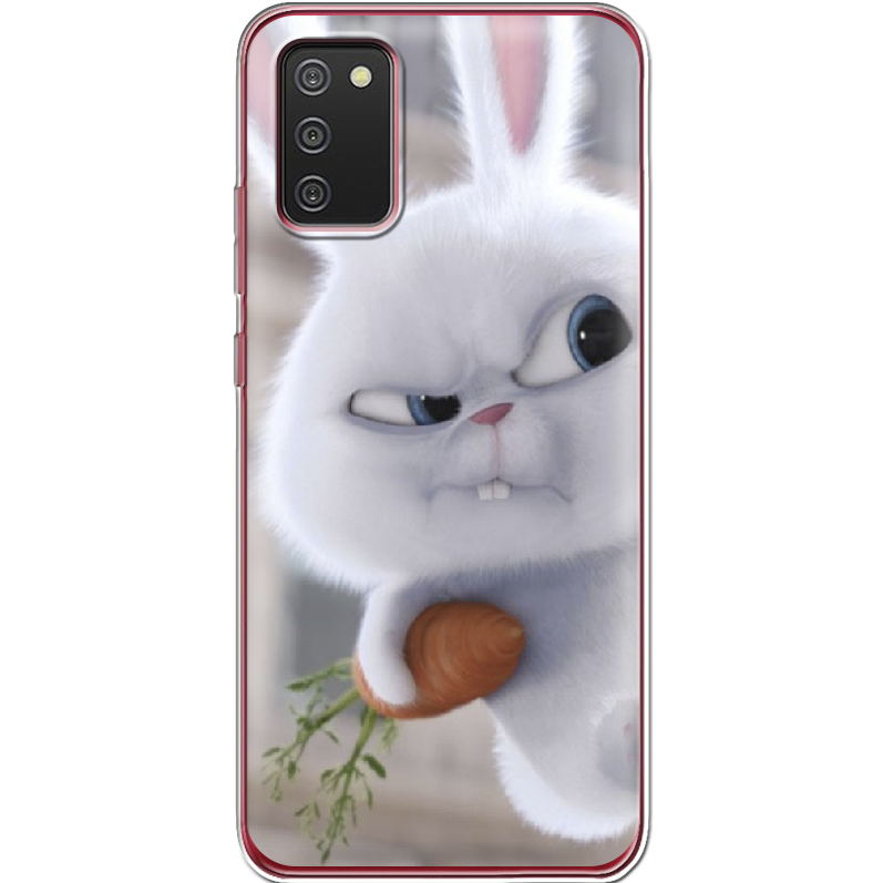 Чохол BoxFace Samsung A025 Galaxy A02S Rabbit Snowball Прозорий силікон (41511-up1116-41511)