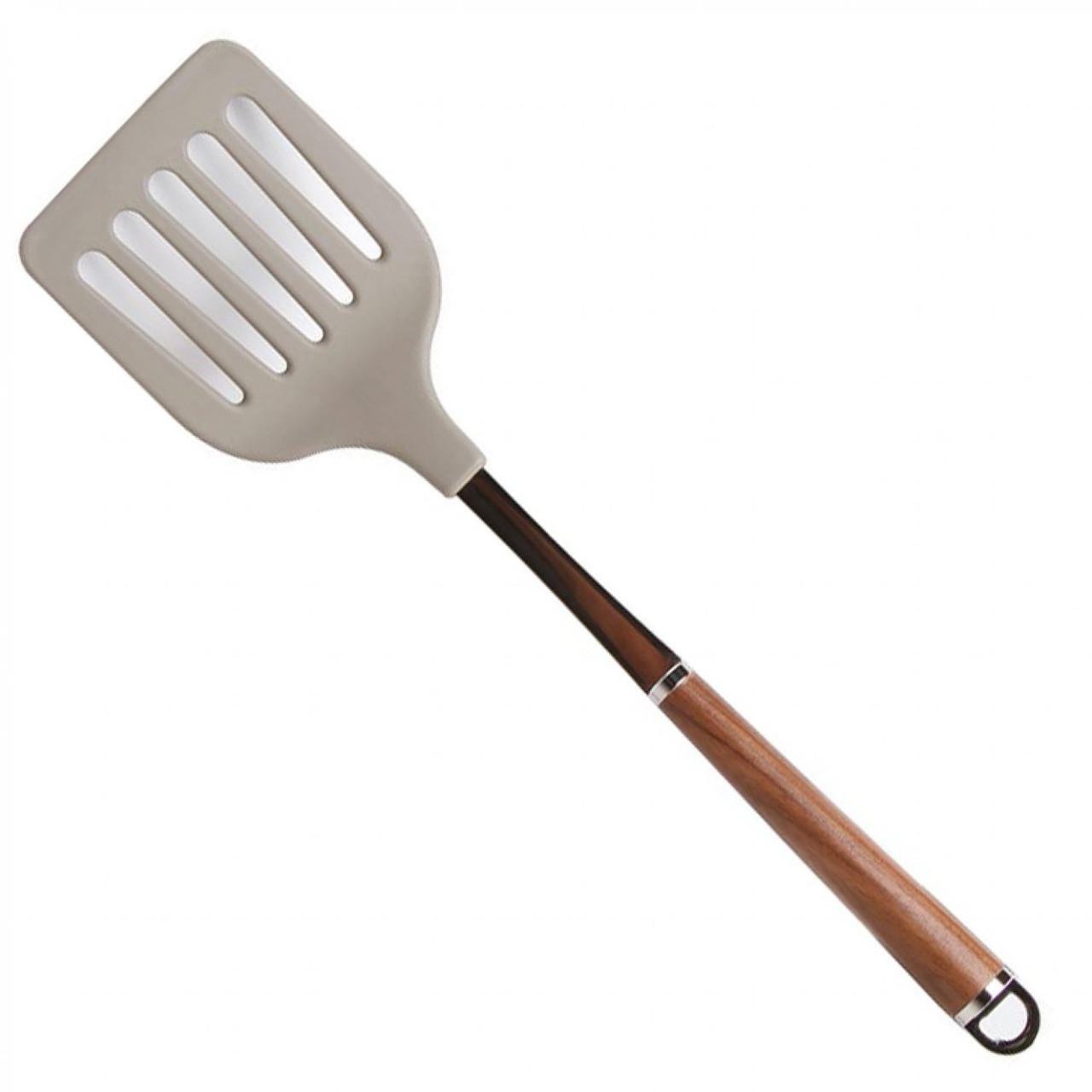 Лопатка нейлонова Suncraft 30x7x1 см нержавіюча сталь Коричневий (2126267967)