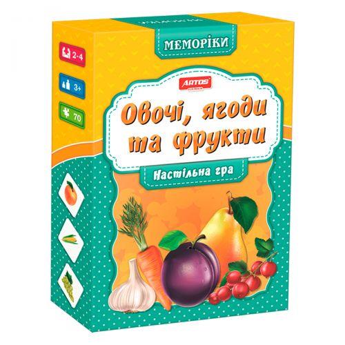 Игра Artos games Меморики Овощи фрукты и ягоды (18355)