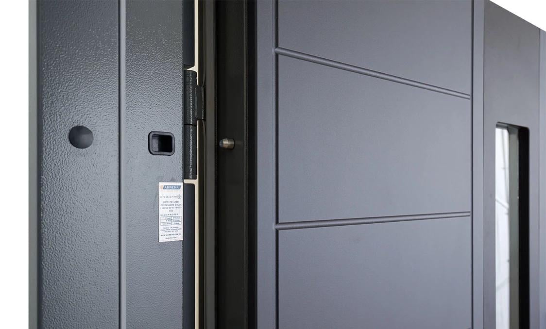 Вхідні двері ABWEHR Модель 367 UFO вуличні 960х2050 мм - фото 6