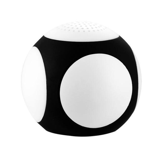 Беспроводная Bluetooth колонка SUNROZ Magic fidget spinner billiard ball 3W Черно-Белый (SUN0304)