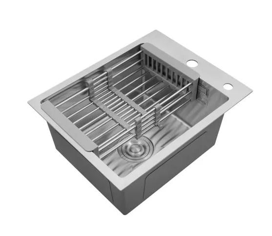 Кухонная мойка Kroner KRP Gebürstet 4050HM 3/1 мм (33160810)