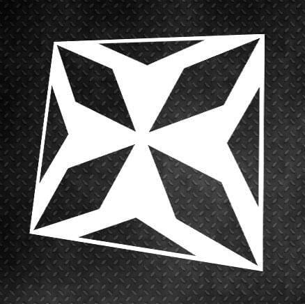 Трафарет многоразовый DFA Квадратный узор 44 для штукатурки и краски (K00044)
