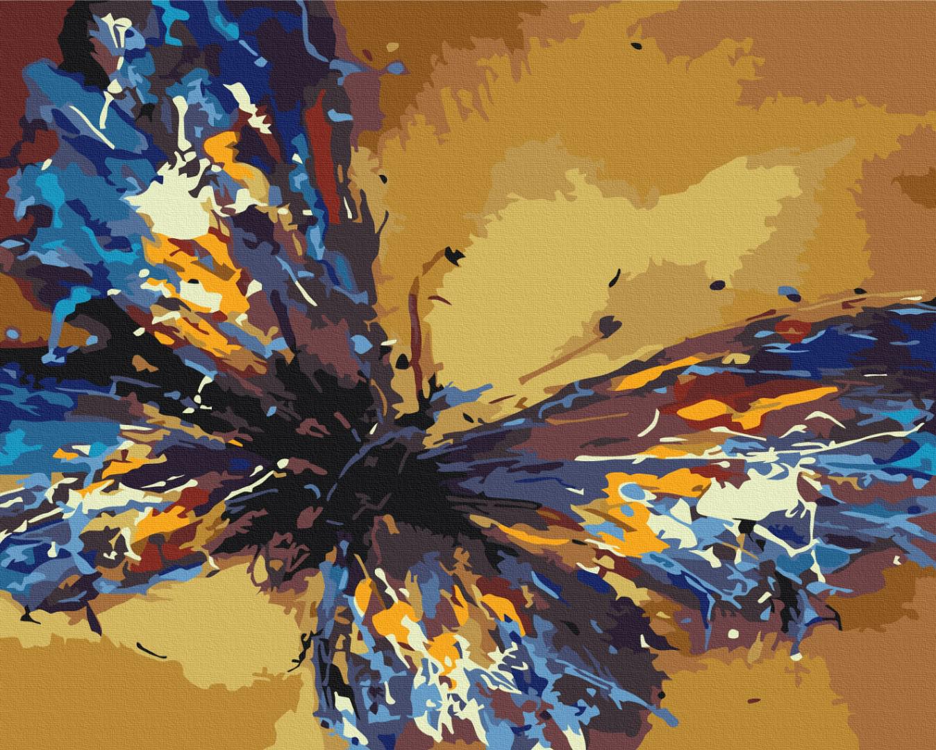 Картина за номерами Brushme Метелик в деталях 48x60 см (BS52271L)