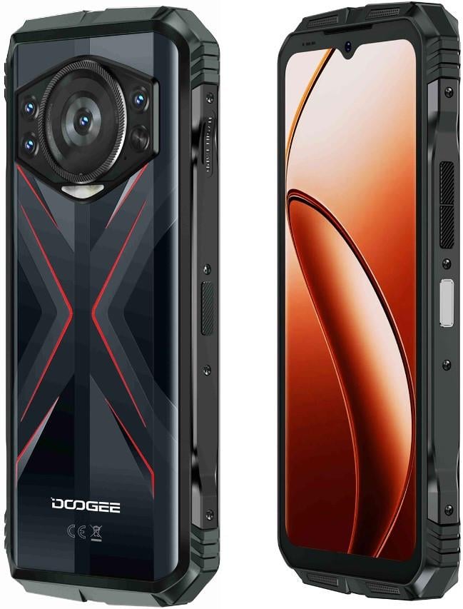 Смартфон Doogee S118 12/512 Гб Global Version Black/Red (2589816844) - фото 3
