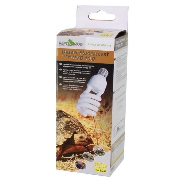 Лампа люминесцентная UVB Repti-Zoo Desert Lamp 10.0 для рептилий 26W (CT1026)