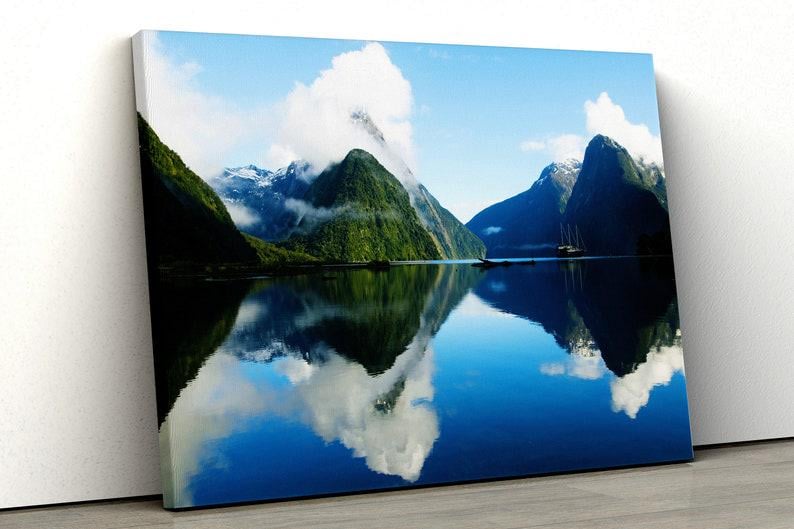 Картина на холсте KIL Art Горный туман 122x81 см (393)