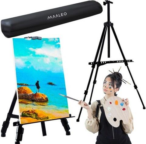 Мольберт-тренога для малювання з регульованою висотою в чохлі - фото 3 Мольберт-тренога для малювання з регульованою висотою в чохлі - фото 3