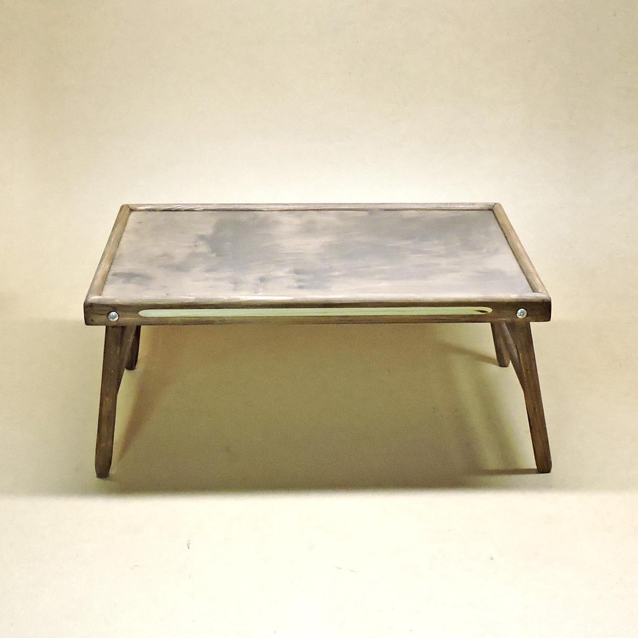 Столик-піднос для сніданку з дерева Техас Махагон (СТП-000539) - фото 6 Столик-піднос для сніданку з дерева Техас Махагон (СТП-000539) - фото 6