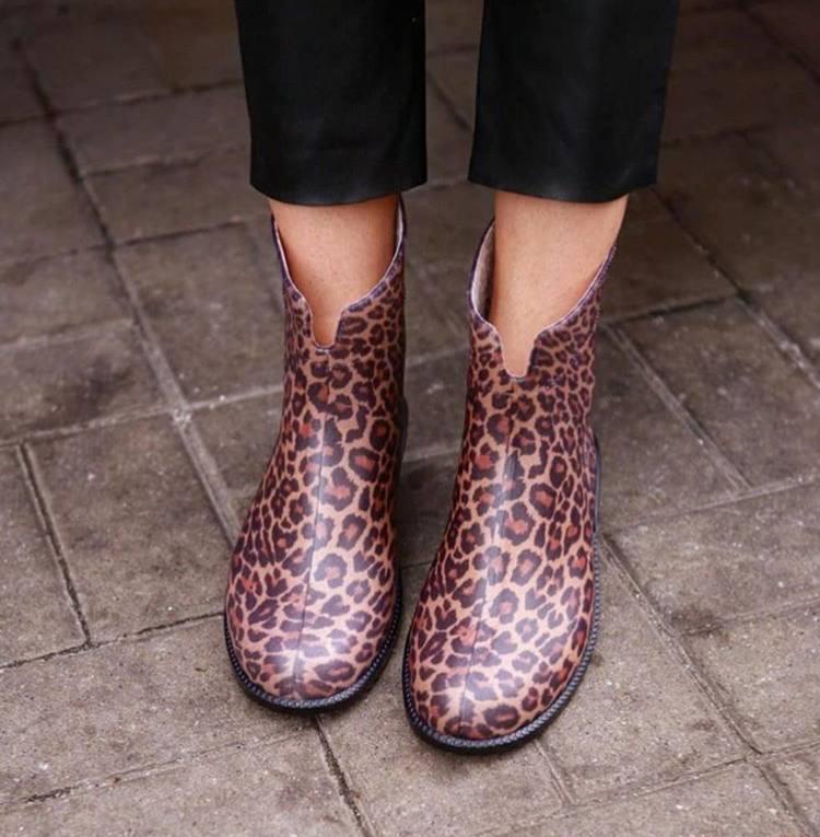 Жіночі гумові напівчоботи Litma р. 40 Леопард - фото 2 Жіночі гумові напівчоботи Litma р. 40 Леопард - фото 2