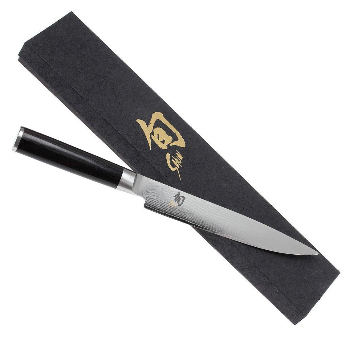 Нож кухонный KAI Shun Classic для нарезки 180 мм (DM-0768) - фото 4