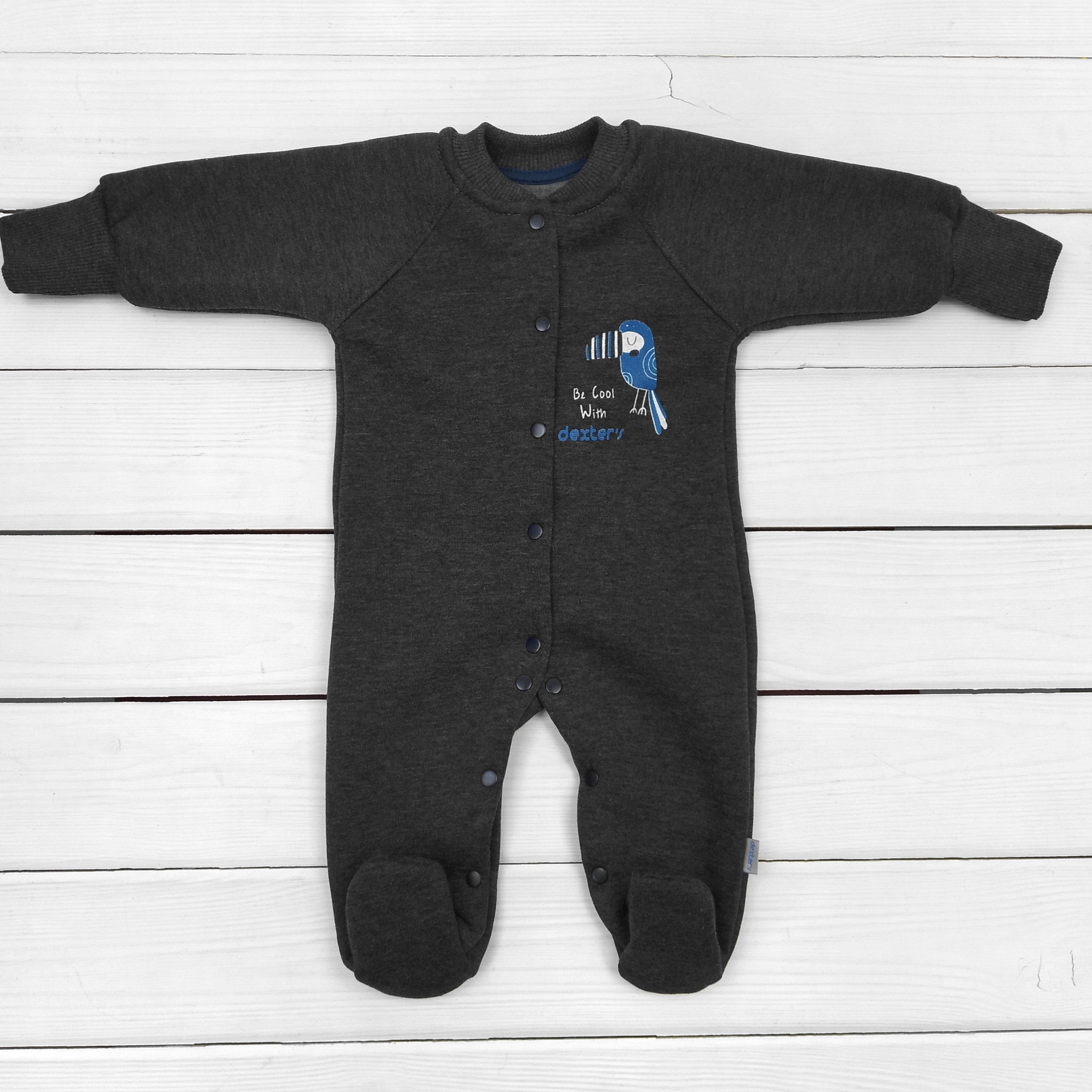 Комбинезон детский Dexter's Тукан 2142 68 см Серый (d2142-5)