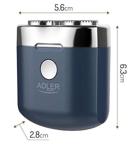 Бритва дорожня Adler AD 2937 USB (id_1632) - фото 4