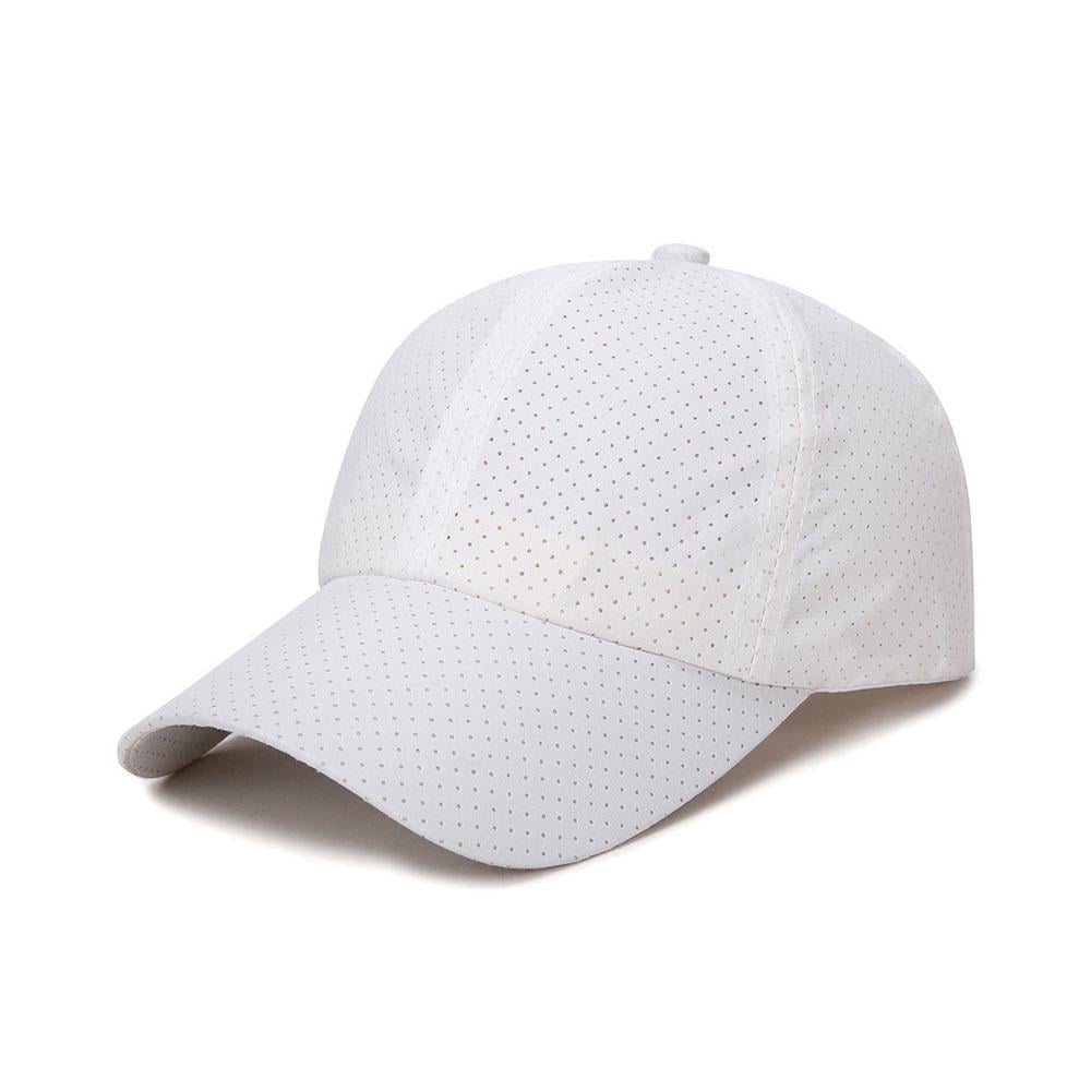 Кепка с перфорированной сетчатой тканью Белый (NR0331_2)
