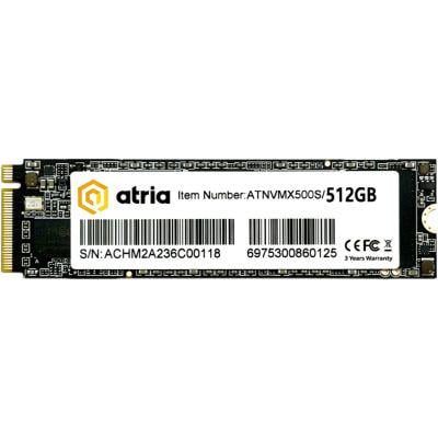 SSD-накопичувач ATRIA X500S 512GB M.2 2280 (ATNVMX500S/512)