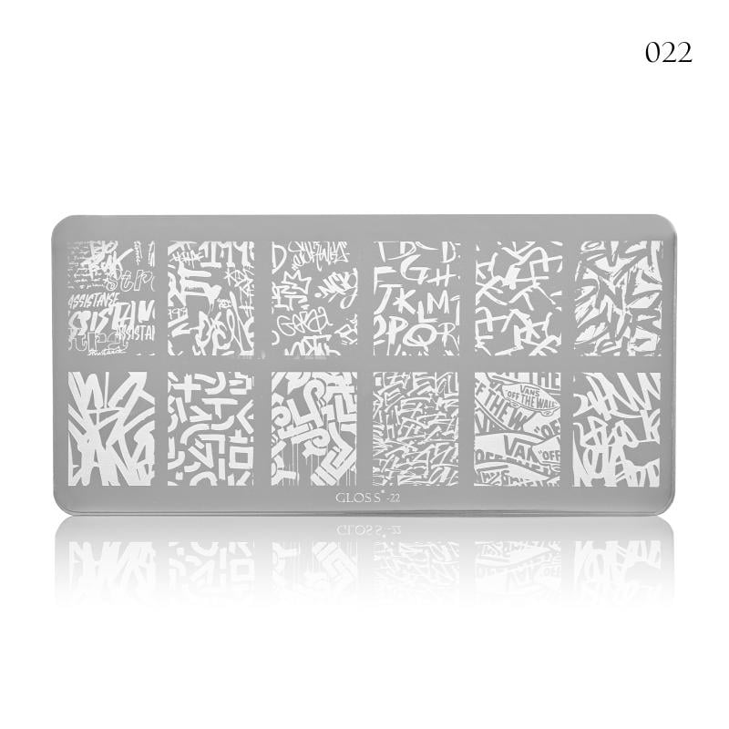 Пластина для стемпінгу GLOSS COMPANY 22 (834217)