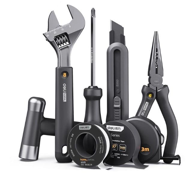 Набор инструментов Deli Tools HT0008 8 пр. (27206949)