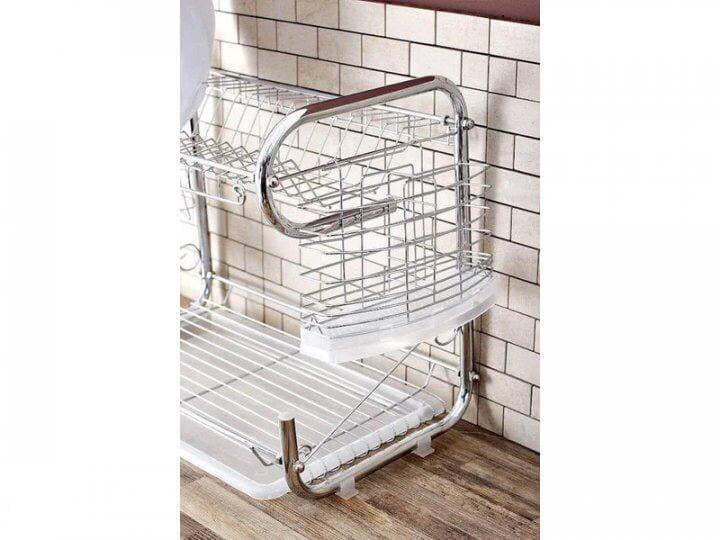 Сушарка Edenberg зі сталі для посуду настільна (EB-2108) - фото 6