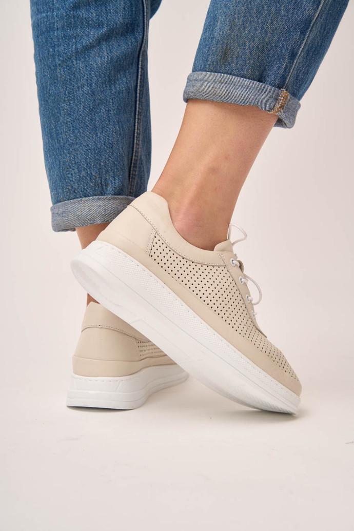 Мокасини жіночі Anna Lucci 185178 р. 36 Бежевий (16771_36) - фото 3 Мокасини жіночі Anna Lucci 185178 р. 36 Бежевий (16771_36) - фото 3