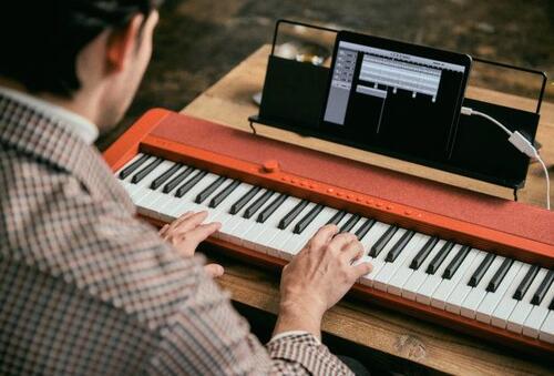 Синтезатор Casio CT-S1 RD со стойкой - фото 2