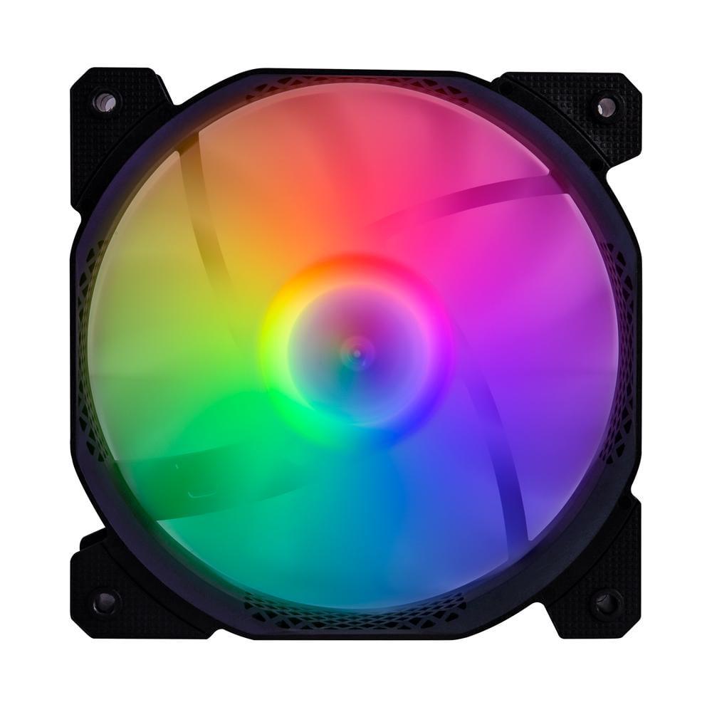 Вентилятор для корпуса 1stPlayer F1 Black Bulk RGB 120 мм