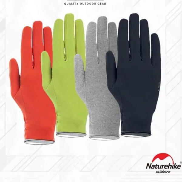 Рукавички спортивні Naturehike Thin gloves NH21FS035 GL09-T L Blue - фото 2