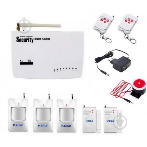 Сигнализация GSM G10 kit для 3-комнатной квартиры (YUUFHFBGD4RF)