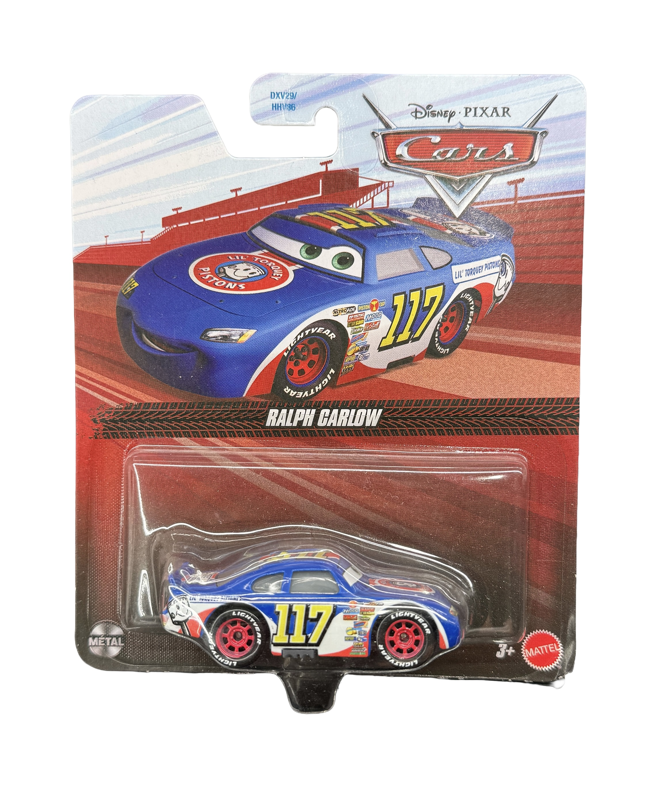 Машинка игрушечная Тачки Ральф Карлоу Mattel Disney Pixar 2026 (37365701)
