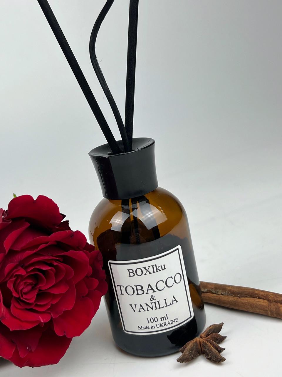 Аромадифузор для дому Boxiku Tobacco & Vanilla 100 мл - фото 2 Аромадифузор для дому Boxiku Tobacco & Vanilla 100 мл - фото 2