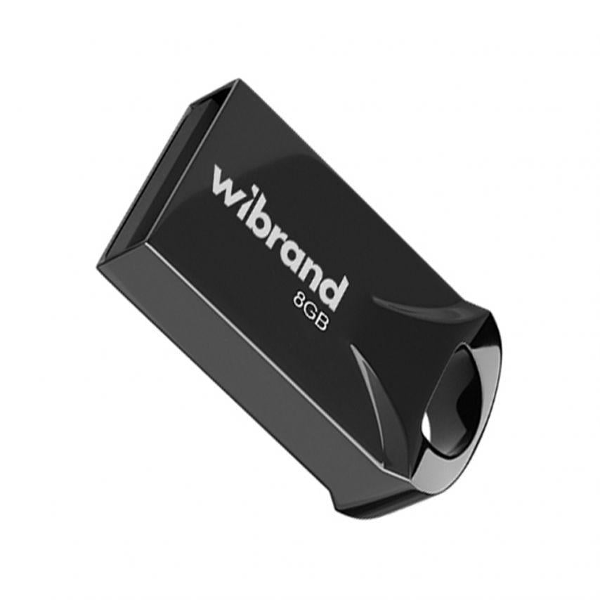 Флеш-пам'ять USB Wibrand Hawk 8GB USB 2.0 Black
