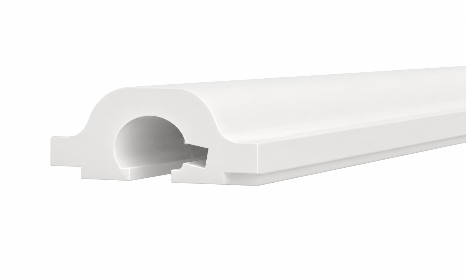 Молдинг стельовий Tesori KD 120 для LED освітлення 165x70x1150 мм (KD 120)